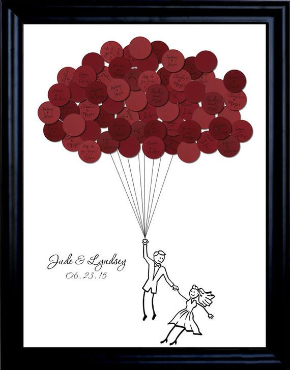 Wedding Guest Book Balloons
 Wedding Guest Book Balloons for up to 150 Guests