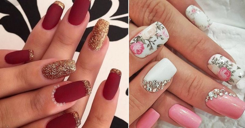 Wedding Nails Art
 Which nail style you like A nail style suite for you