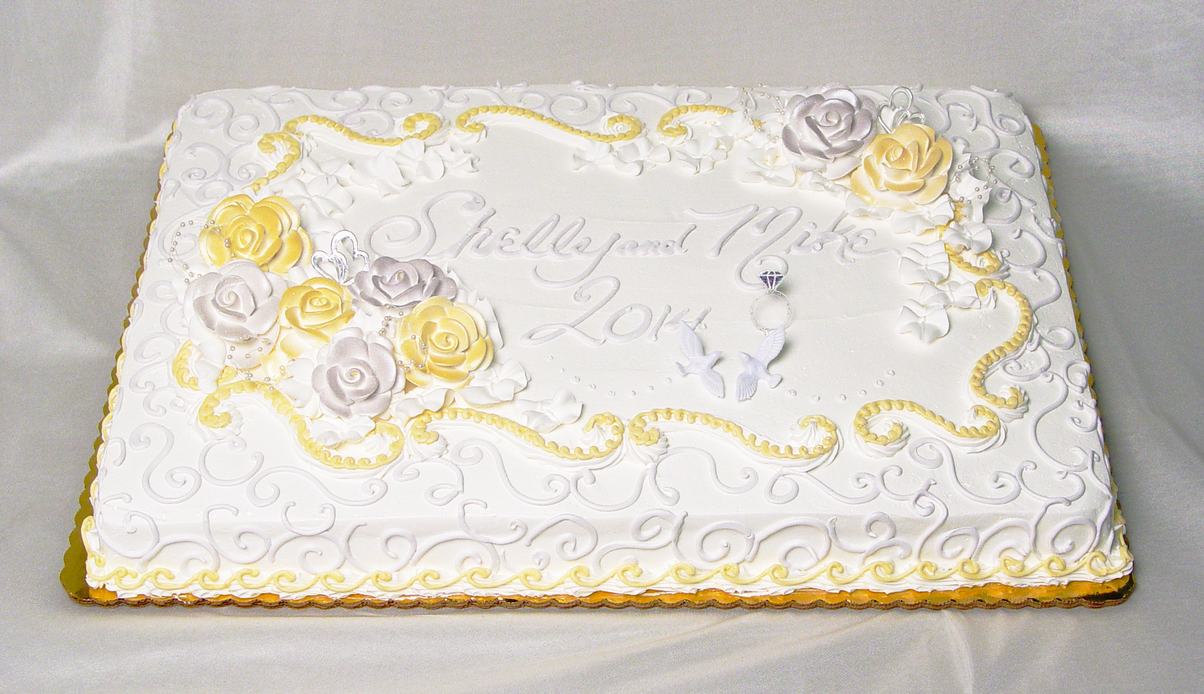 Wedding Sheet Cake Ideas
 Acme Fresh Market Wedding Cakes