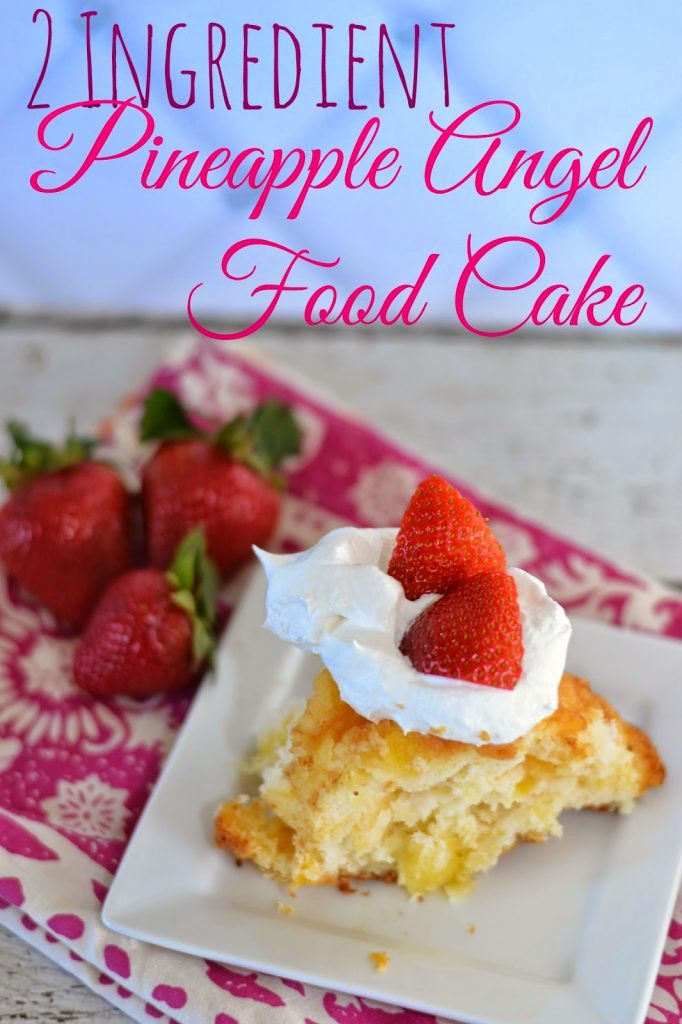 Weight Watchers Angel Food Cake Recipes
 2 Ingre nt Pineapple Angel Food Cake Recipe