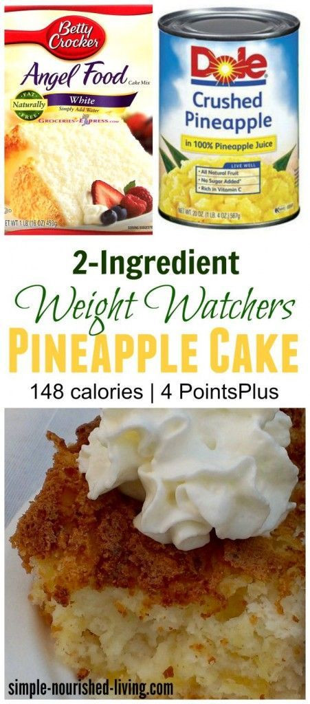Weight Watchers Angel Food Cake Recipes
 Pineapple angel food Weight watchers points plus and 2