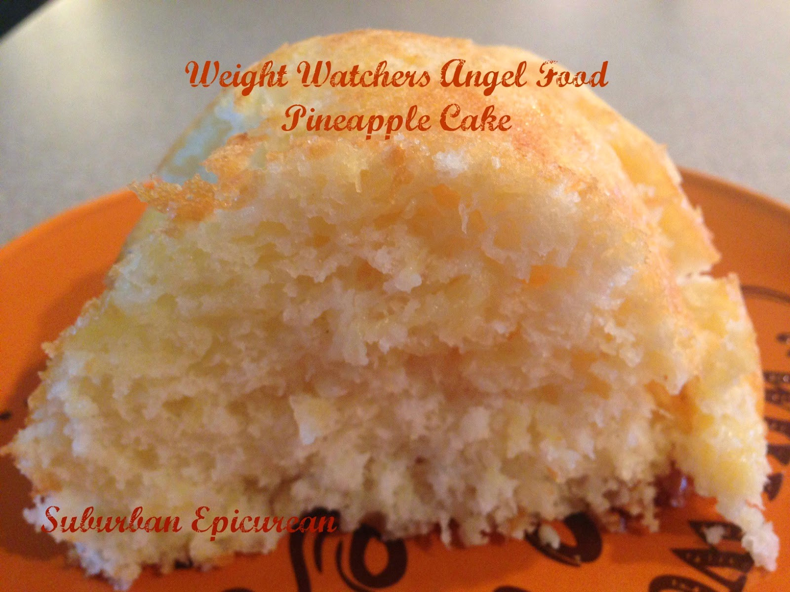 Weight Watchers Angel Food Cake Recipes
 Suburban Epicurean Weight Watchers Angel Food Pineapple Cake