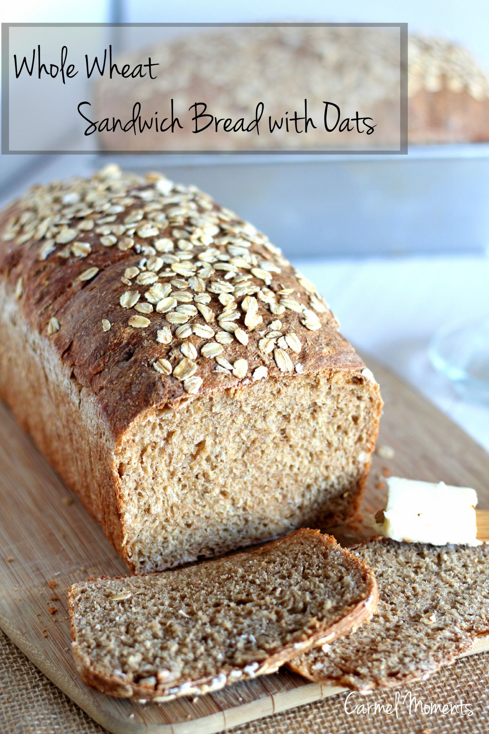 Wheat Sandwich Bread Recipe
 Whole Wheat Sandwich Bread with Oats