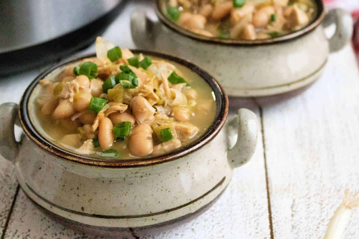 White Chili Turkey
 White Turkey Chili in the Instant Pot Merry About Town