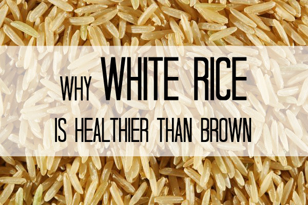 Why Is Brown Rice Better Than White Rice
 Grassfed Geek Why I eat white rice instead of brown
