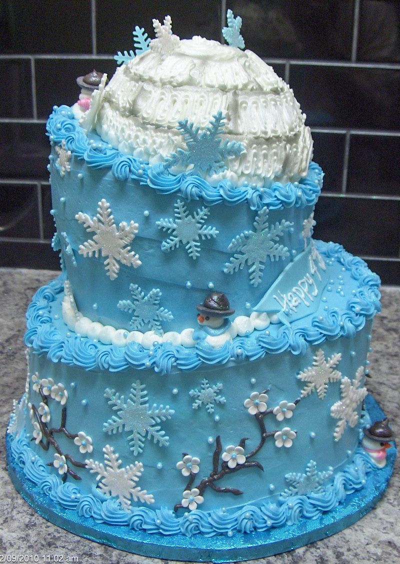 Winter Wonderland Birthday Cake
 Wedding Cakes April 2013