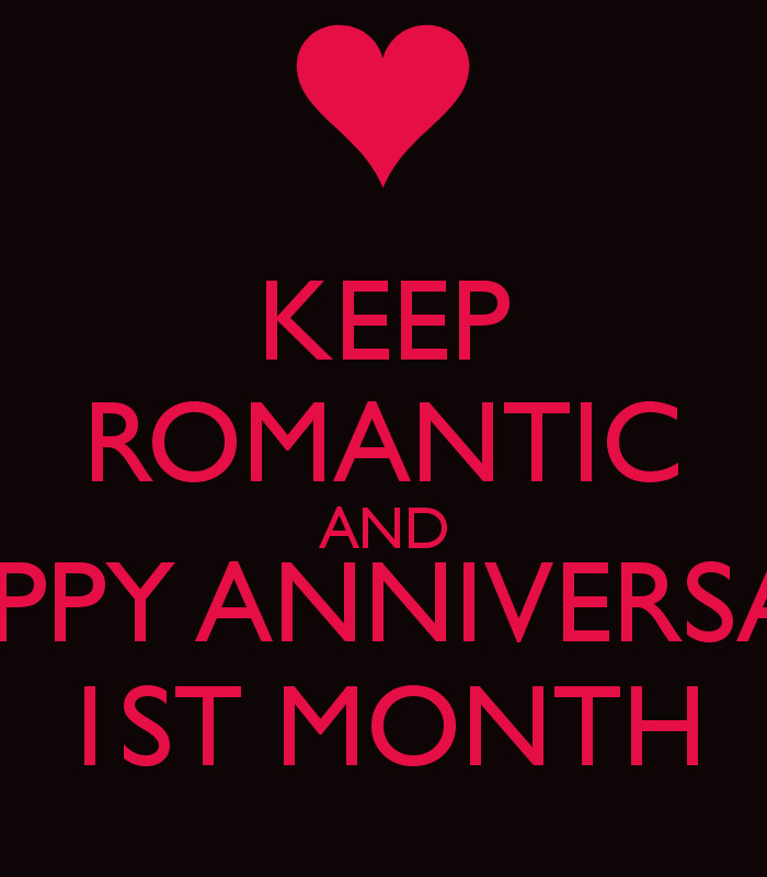 1 Month Anniversary Quote
 First Month Anniversary Quotes Happy QuotesGram