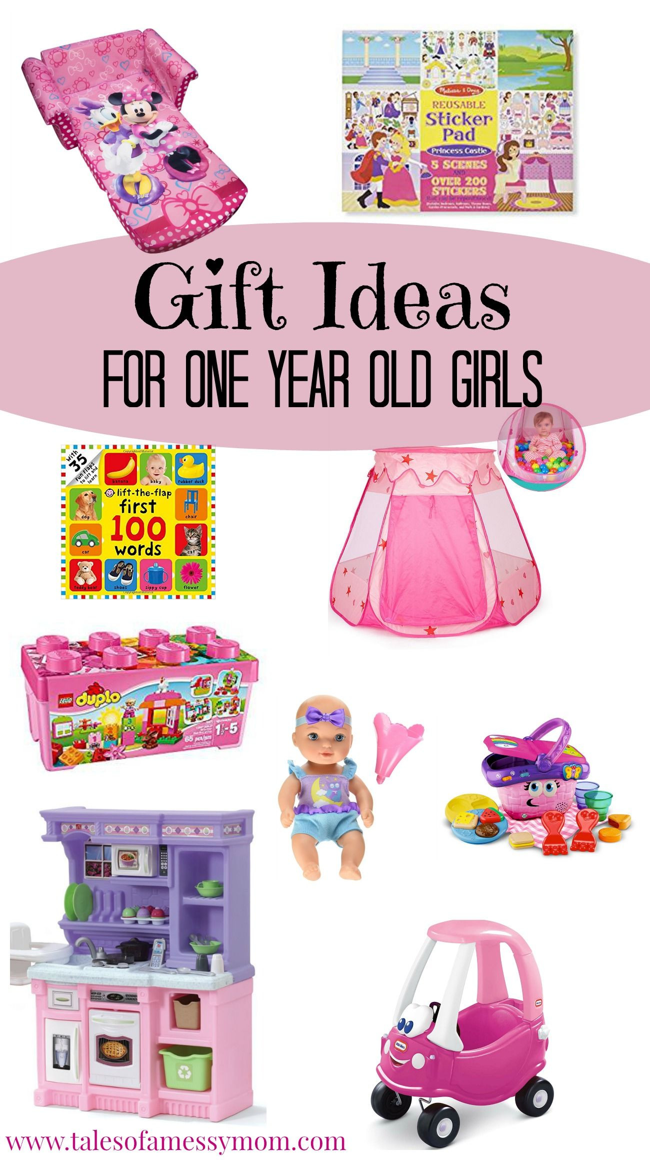 1 Year Old Birthday Gift
 Gift Ideas for e Year Old Girls