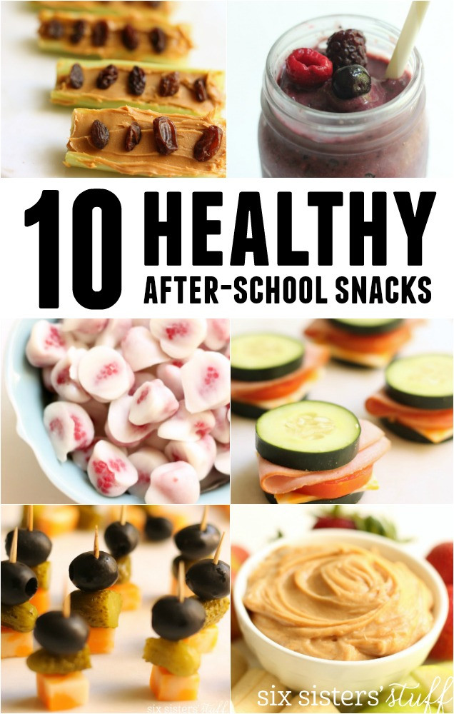 10 Healthy Snacks
 10 Healthy After School Snacks – Six Sisters Stuff
