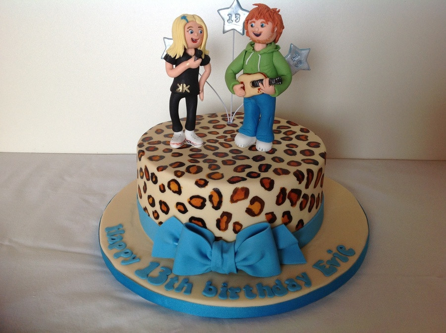 13 Birthday Cakes
 13Th Birthday Cake Ed Sheeran CakeCentral