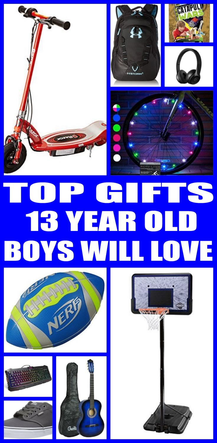 13 Year Old Boy Birthday Gift Ideas
 Best Gifts for 13 Year Old Boys