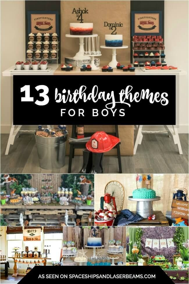 13Th Birthday Gift Ideas For Boys
 13 Birthday Themes for Boys