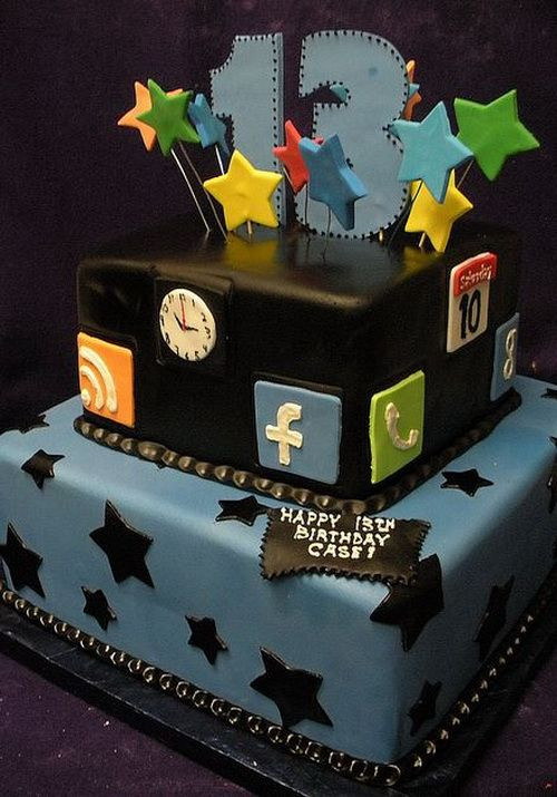 13Th Birthday Gift Ideas For Boys
 boys 13th birthday cakes Birthday Cakes