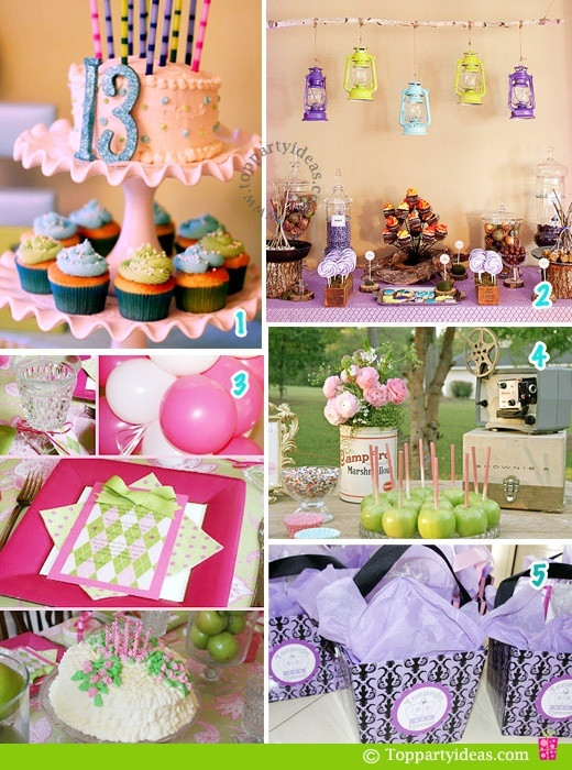 13Th Birthday Party Ideas For Girls
 17 Best images about Party ideas on Pinterest