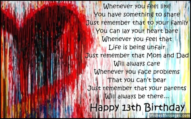 13th Birthday Wishes
 Happy 13th Birthday Granddaughter Quotes QuotesGram