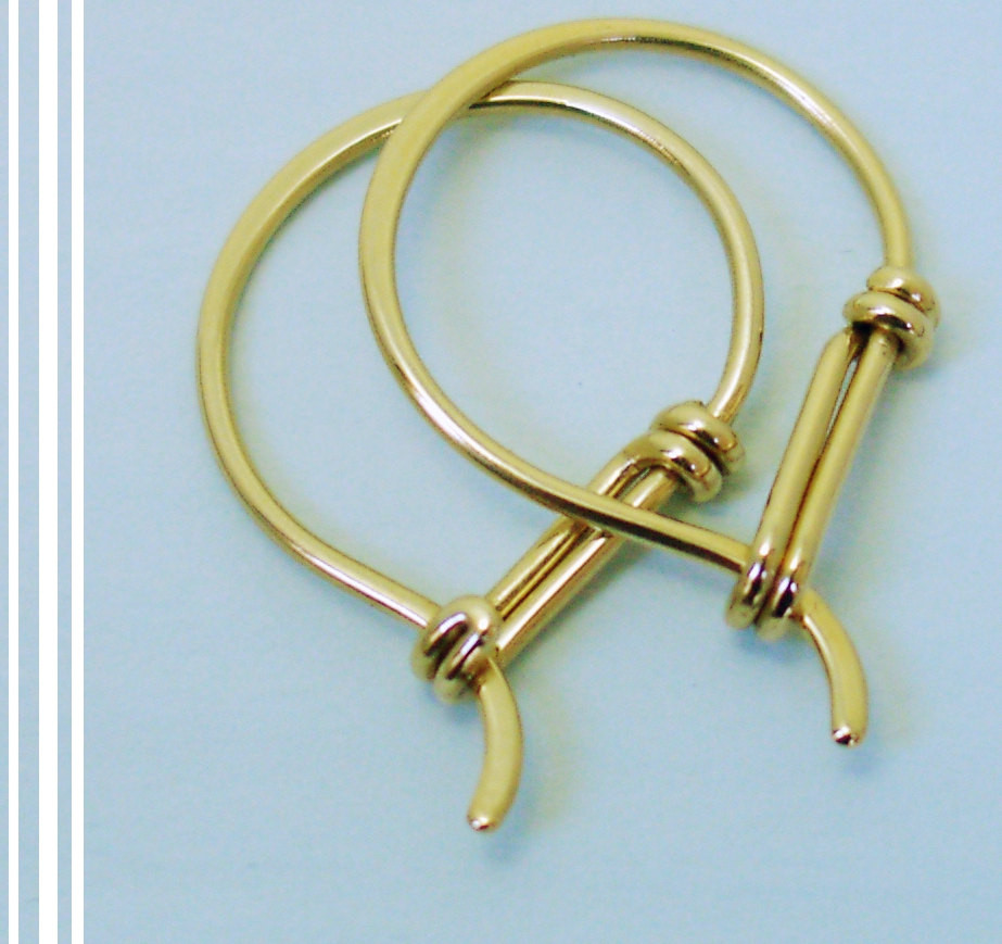 14k Hoop Earrings
 14k Gold Hoop Earrings Solid Gold Earring Hoops Everyday