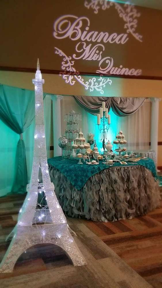 15 Birthday Party Ideas
 French Parisian Quinceañera birthday party See more party
