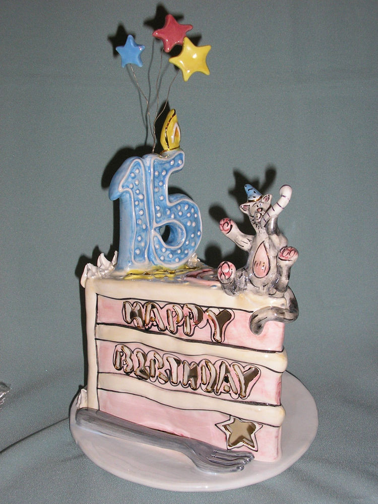 15th Birthday Cakes
 Blue Sky Clayworks Quinceanera 15th Birthday Cake Tealight