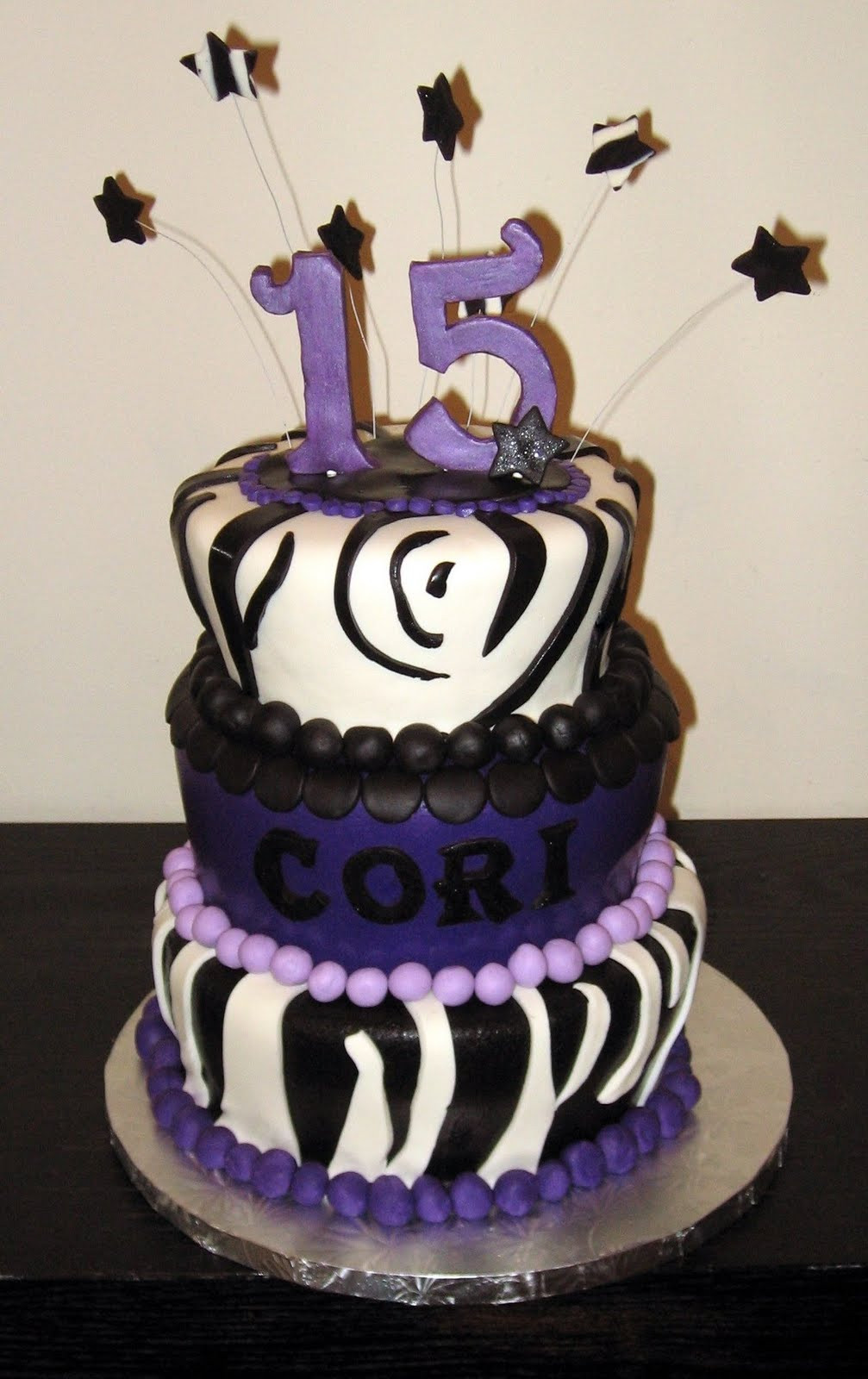 15th Birthday Cakes
 Seven Deadly Sweets Our Cakes Throughout the Years Zebra