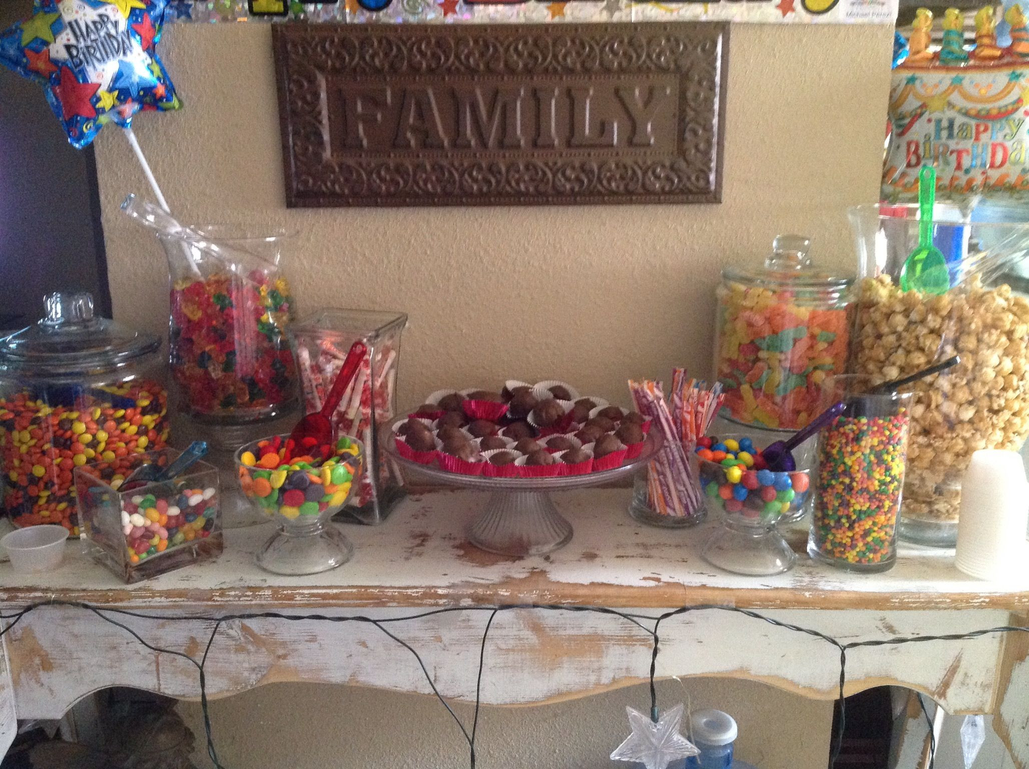 18Th Birthday Party Ideas For A Boy
 My son s 18th Birthday candy bar