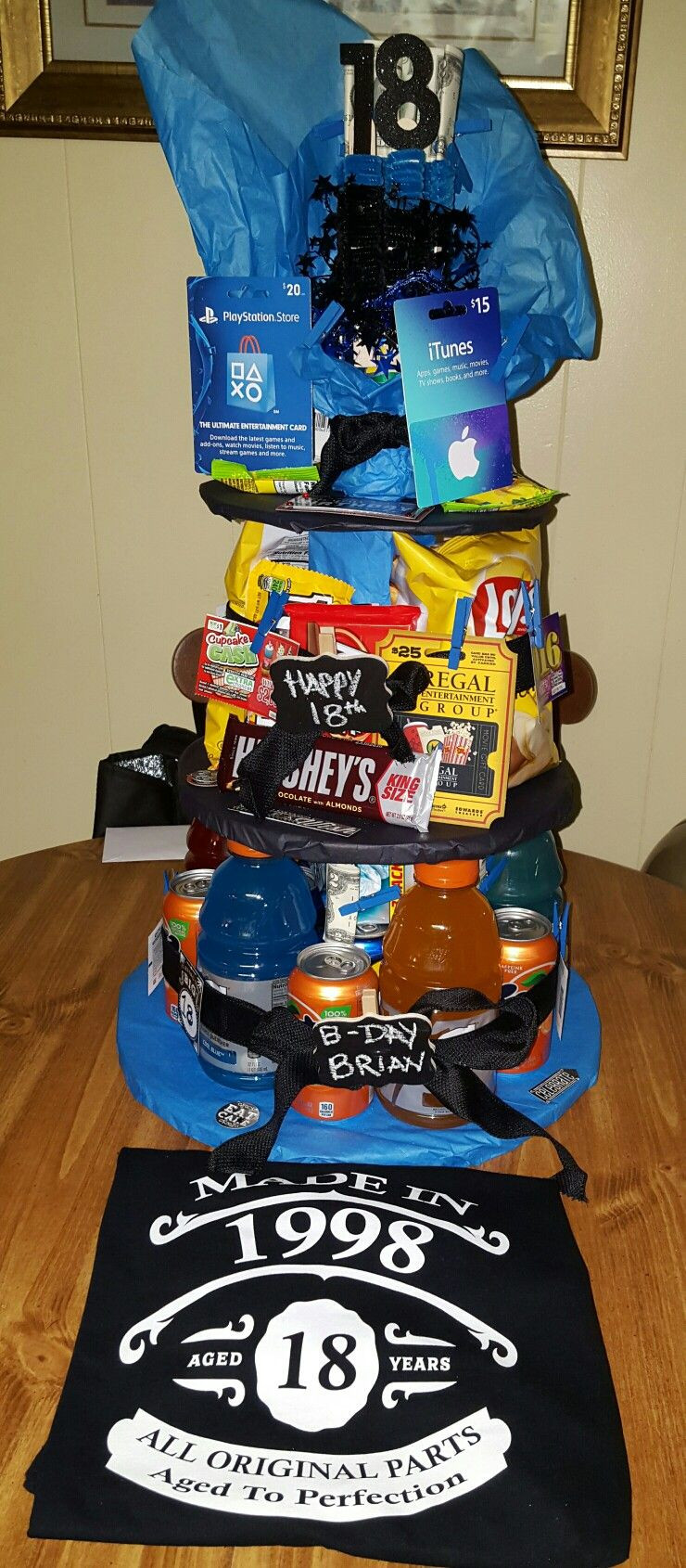 18Th Birthday Party Ideas For A Boy
 My son s 18th birthday t …