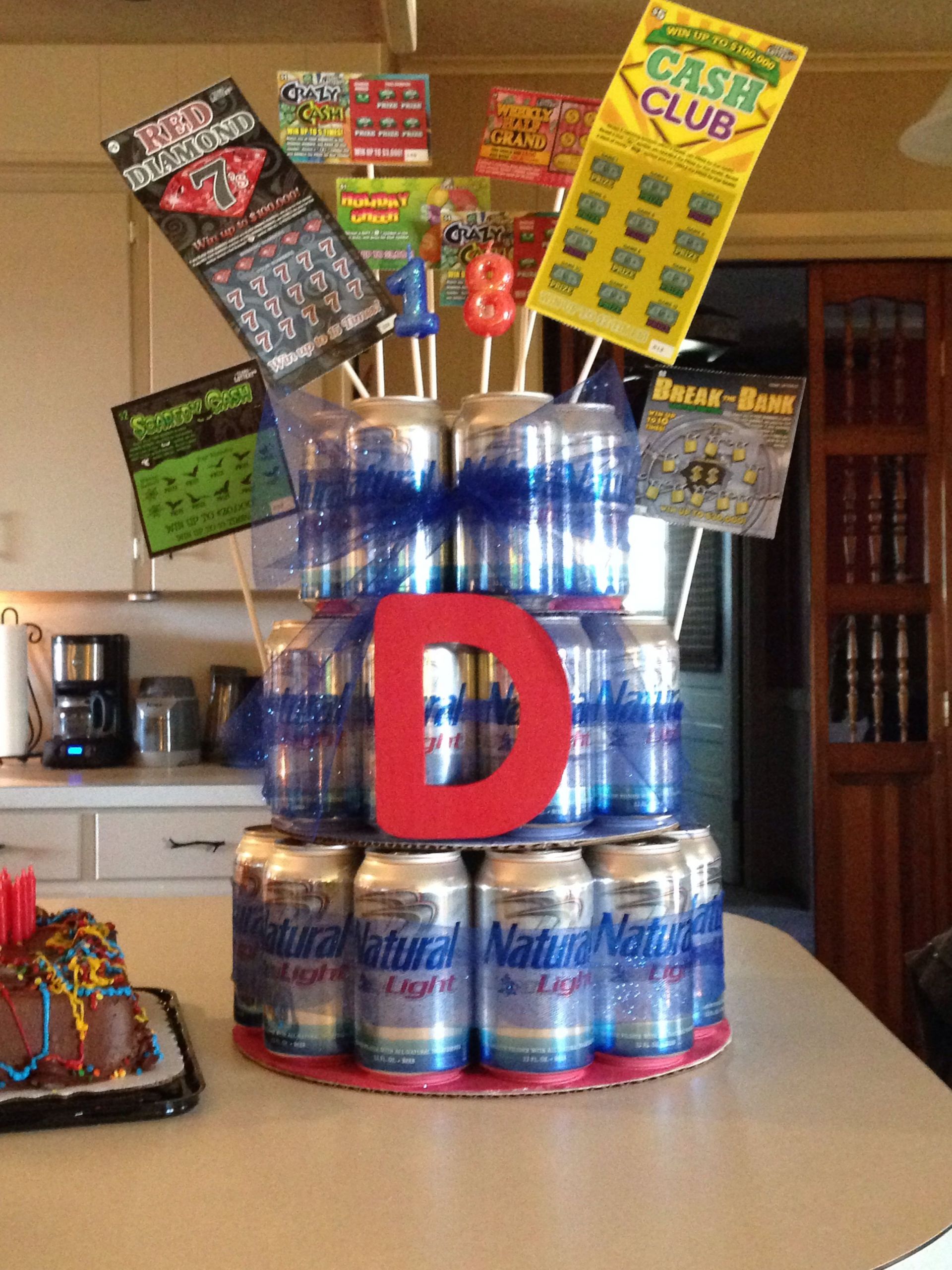 18Th Birthday Party Ideas For A Boy
 My brothers 18th birthday t I made him