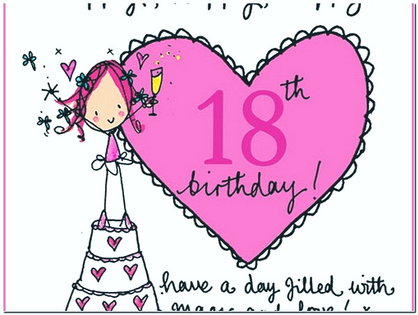 18th Birthday Wishes For Daughter
 Sweet Happy 18th Birthday Wishes