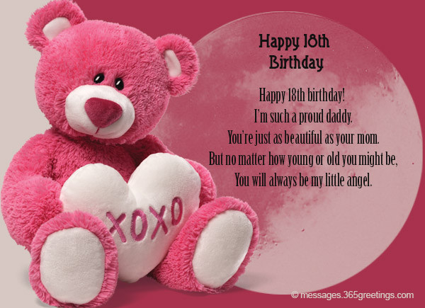 18th Birthday Wishes For Daughter
 Birthday Wishes for Daughter 365greetings
