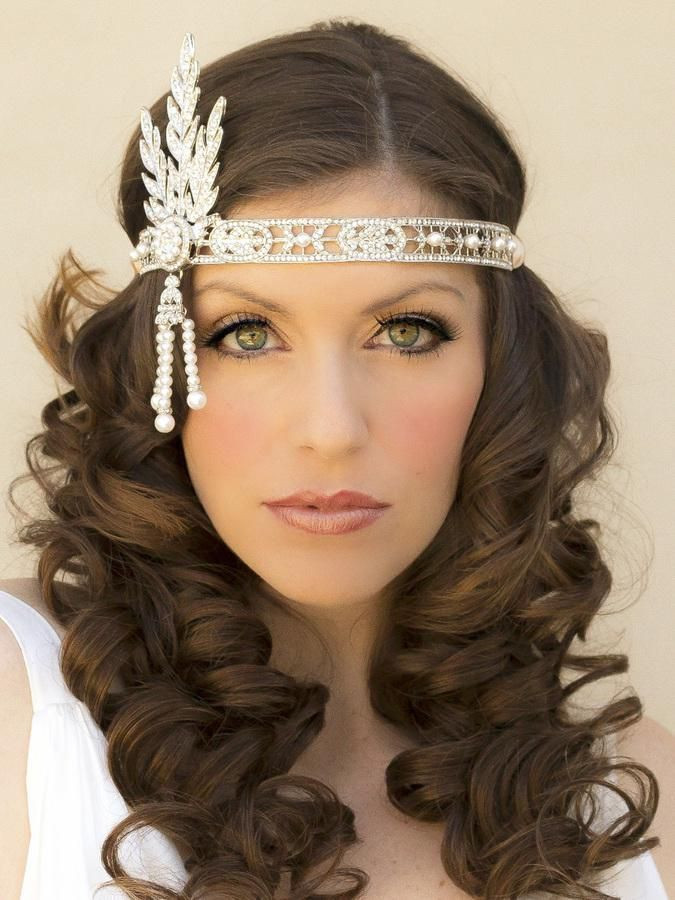 1920S Long Hairstyle
 1920s Hairstyles For Long Hair With Headband – Hairstyles