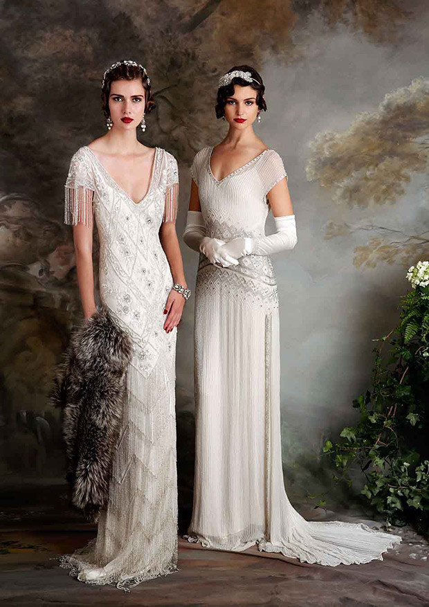 1920s Wedding Dresses
 Eliza Jane Howell wedding dresses Roaring 1920s Style