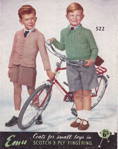 1950S Children Fashion
 vintage boys childs childrens jumpers cardigans 1950s in