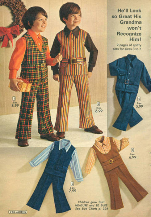 1970S Fashion For Kids
 Sensación Vintage Más moda masculina de los 70