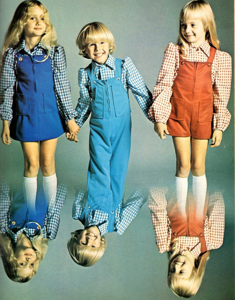 1970S Fashion For Kids
 The 1970s 1974 Style Pattern Book kids fashion