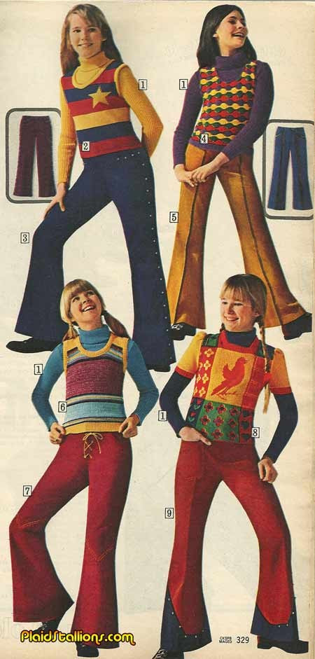 1970S Fashion For Kids
 Wide Lawns and Narrow Minds Back to School The 70s vs