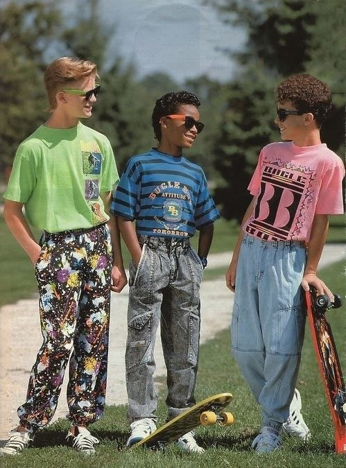 1990S Kids Fashion
 RAD DUDES – Getting Stoked