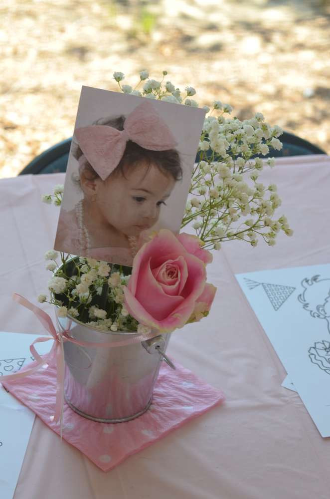 1st Birthday Decorating Ideas
 21 Pink and Gold First Birthday Party Ideas Pretty My