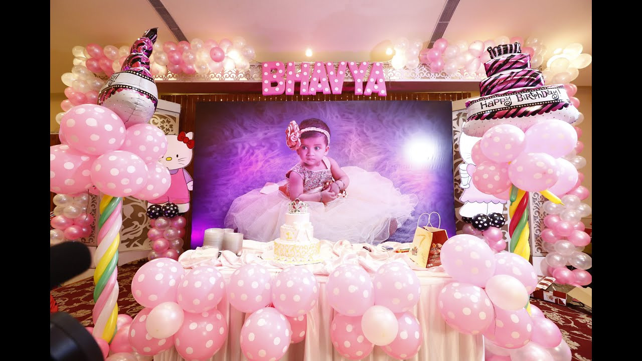 1st Birthday Decorating Ideas
 Bhavya s 1st Birthday teaser