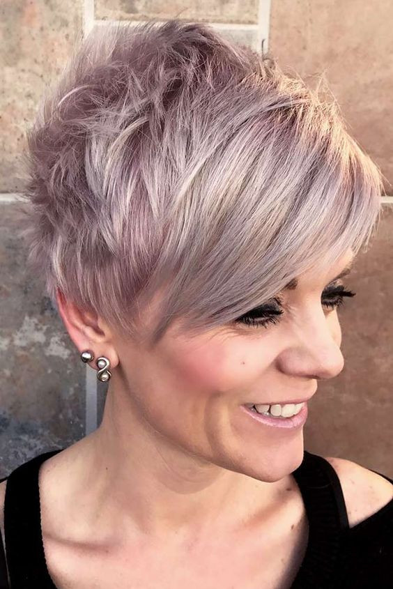 2020 Short Haircuts For Women Over 50
 Long Pixie Haircuts for Women Over 50 with Fine Hair 5