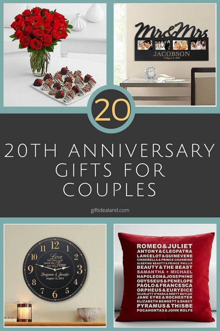 20th Birthday Gift Ideas For Her
 1000 images about Anniversary Gifts on Pinterest
