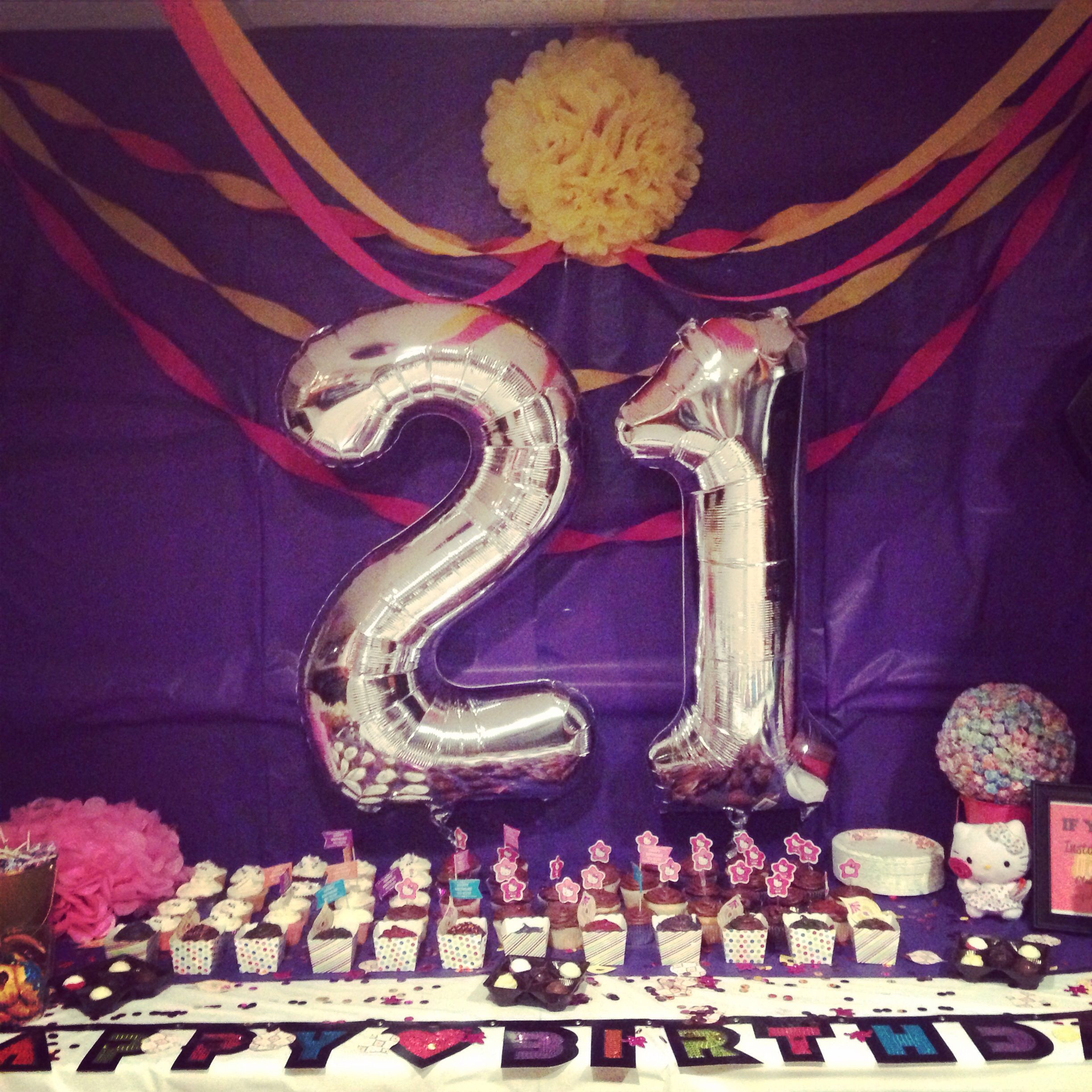 21 Birthday Party
 The 25 best 21st birthday decorations ideas on Pinterest