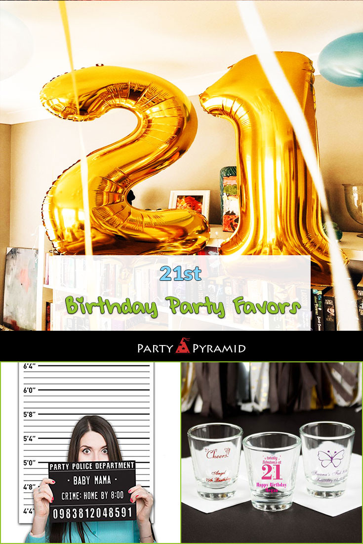 21 Birthday Party
 21 Unique 21st Birthday Party Favor Ideas for an