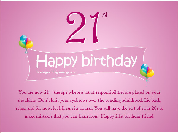 21st Birthday Wishes Funny
 FUNNY 21ST BIRTHDAY QUOTES FOR BEST FRIENDS image quotes