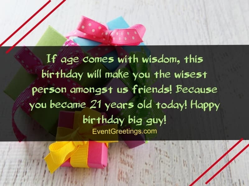 21st Birthday Wishes Funny
 70 Extraordinary 21st Birthday Quotes and Wishes With Love