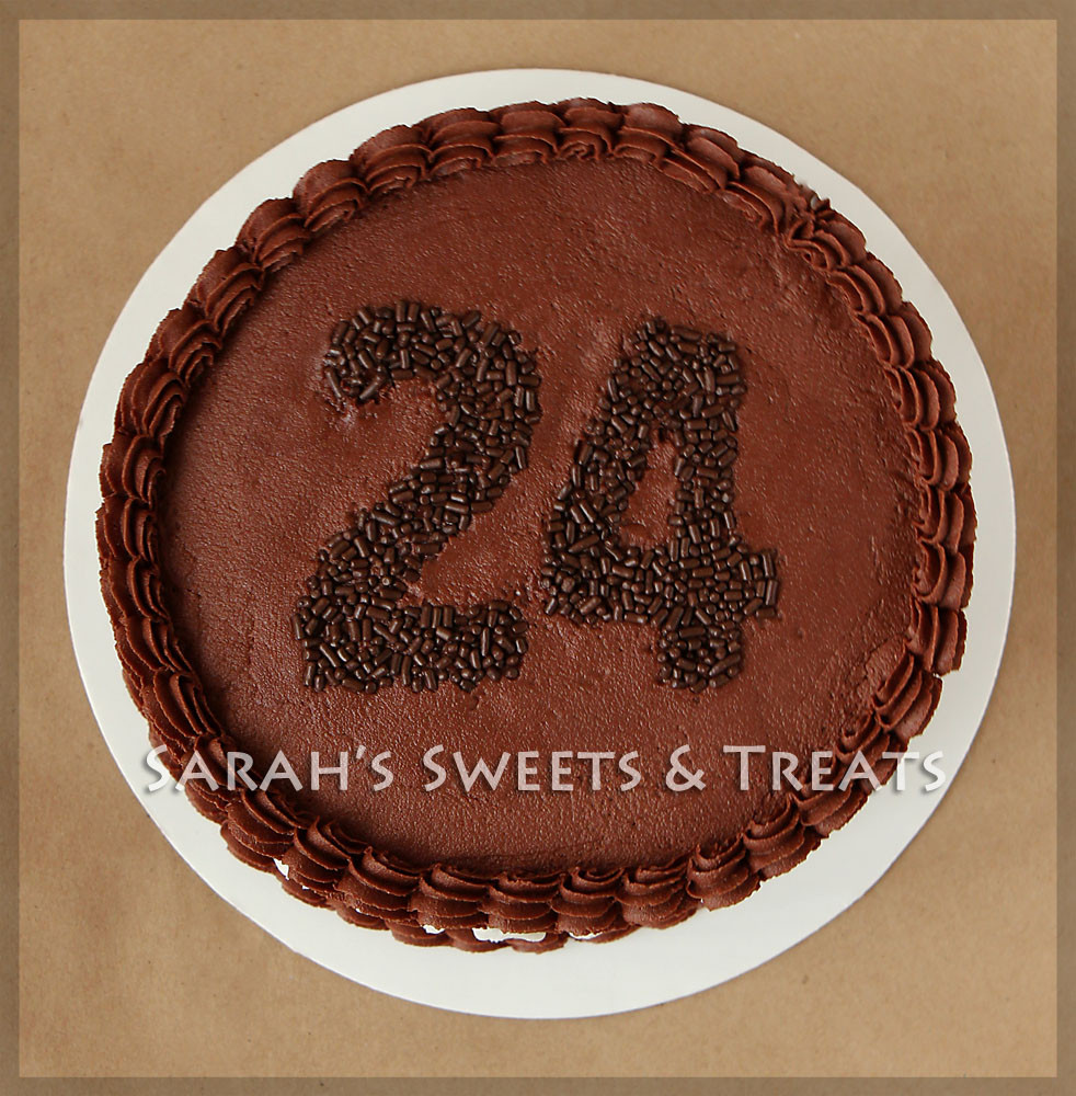 24 Birthday Cake
 24th Birthday Cake