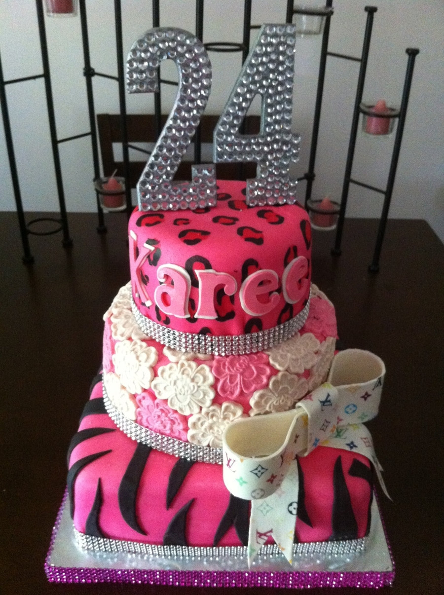 24 Birthday Cake
 24Th Diva Birthday Cake CakeCentral