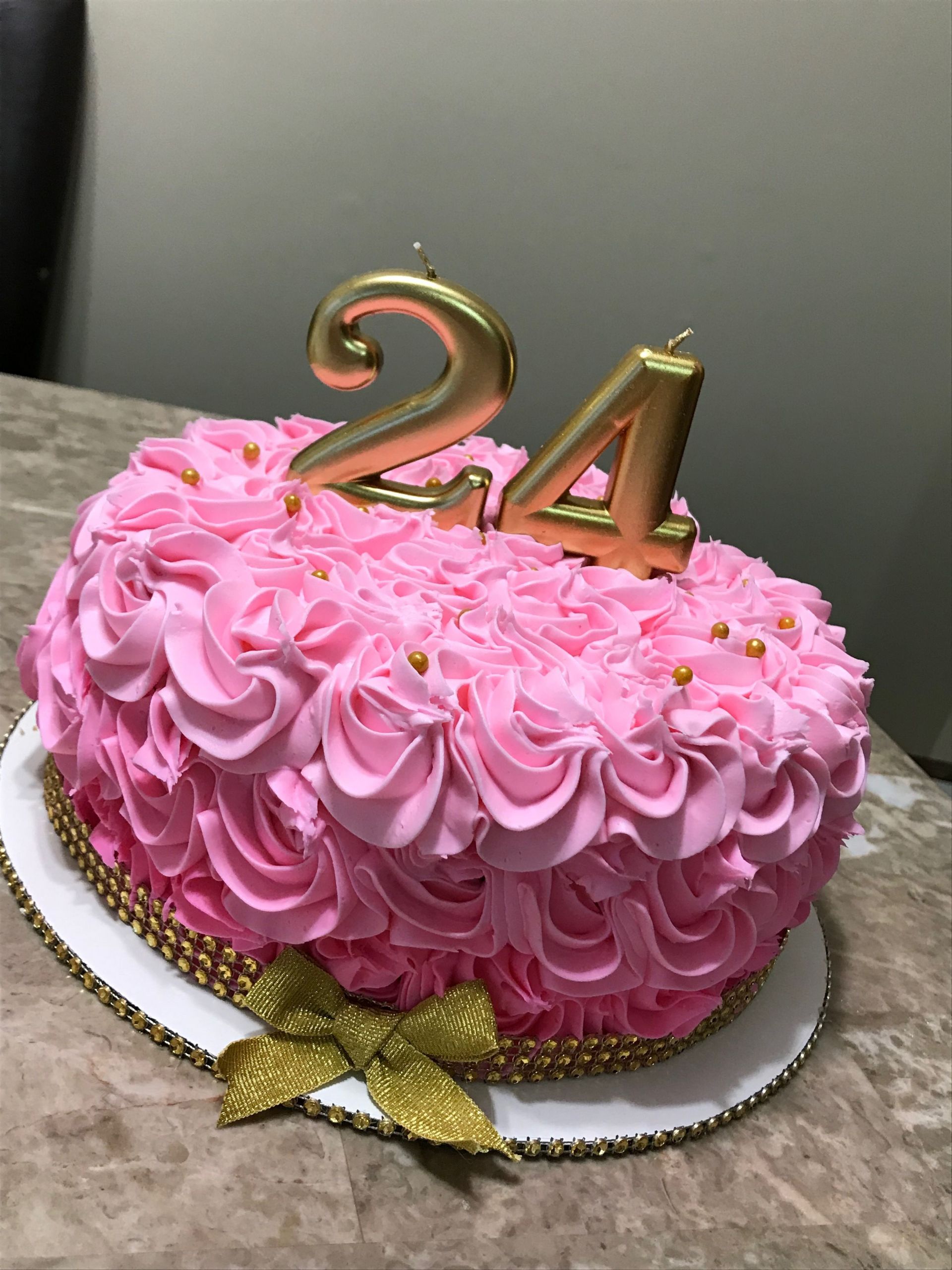 24 Birthday Cake
 24Th Birthday Ideas For Her
