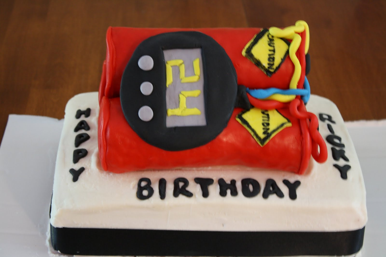 24 Birthday Cake
 Sue s Sweet Creations 24 TV Series Theme Birthday Cake