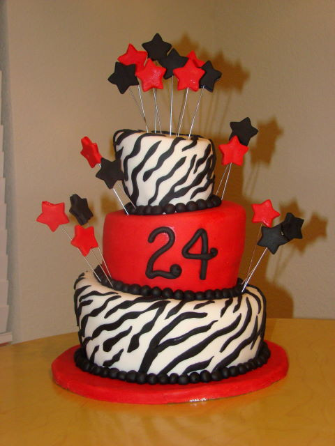 24 Birthday Cake
 I Love Everything About It Thinking about what to do on
