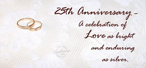 25Th Wedding Anniversary Quotes
 25th Wedding Anniversary Thank You Funny Quotes QuotesGram