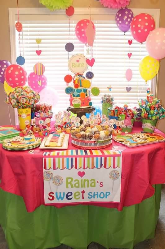 2Nd Birthday Gift Ideas For Girls
 This is my little girls sweet shop 1st bday